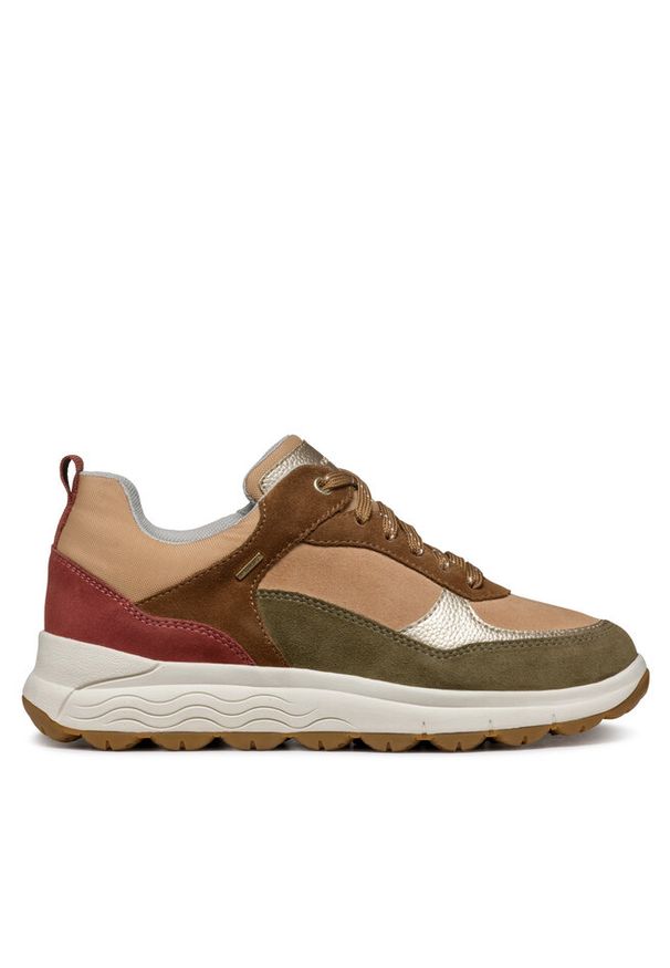 Sneakersy Geox. Kolor: brązowy