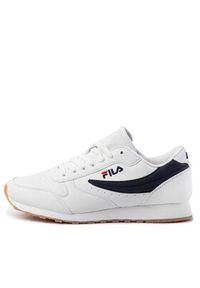 Fila Sneakersy Orbit Low 1010263.98F Biały. Kolor: biały. Materiał: skóra