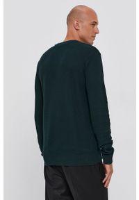 Scotch & Soda Sweter męska kolor zielony. Okazja: na co dzień. Kolor: zielony. Materiał: bawełna, materiał. Długość rękawa: długi rękaw. Długość: długie. Styl: casual #4