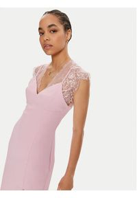 Imperial Sukienka koktajlowa A9990001R Różowy Slim Fit. Kolor: różowy. Materiał: syntetyk. Styl: wizytowy