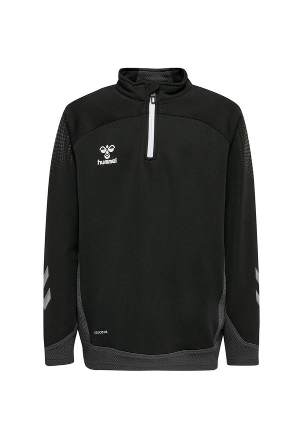 Bluza do piłki nożnej dla dzieci Hummel hml LEAD. Kolor: czarny. Sezon: zima. Sport: fitness