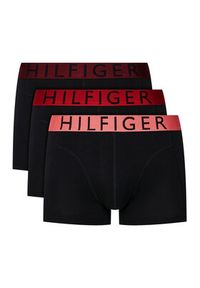 TOMMY HILFIGER - Tommy Hilfiger Komplet 3 par bokserek UM0UM03465 Czarny. Kolor: czarny. Materiał: bawełna #3