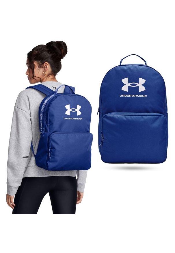 Under Armour - Plecak miejski UNDER ARMOUR Loudon Backpack 25L. Kolor: niebieski