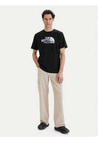 The North Face T-Shirt Mountain Line NF0A8GUX Czarny Regular Fit. Kolor: czarny. Materiał: bawełna #2