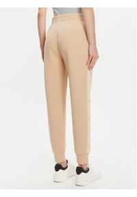 Guess Spodnie dresowe W5YB11 KBYE2 Beżowy Regular Fit. Kolor: beżowy. Materiał: wiskoza #2