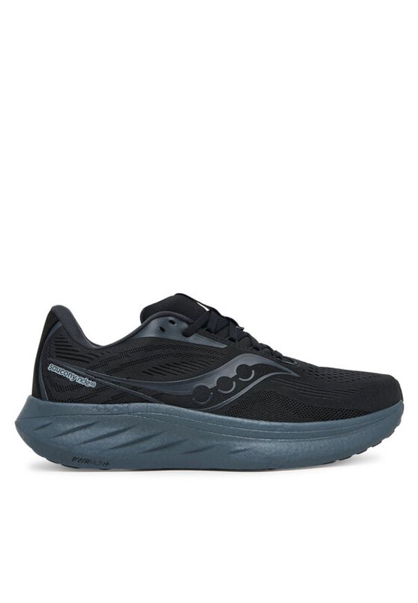 Saucony Buty do biegania Ride 18 S21000 Czarny. Kolor: czarny. Materiał: materiał