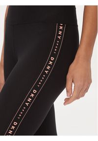 DKNY Sport Legginsy DP3P1883 Czarny Slim Fit. Kolor: czarny. Materiał: syntetyk. Styl: sportowy #5