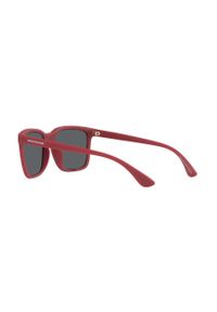 Armani Exchange Okulary przeciwsłoneczne 0AX4112S męskie kolor czerwony. Kształt: prostokątne. Kolor: czerwony #6