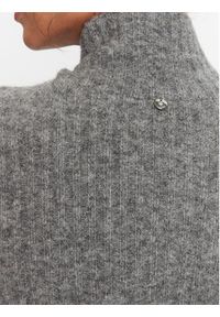 Liu Jo Sweter CF3069 MA84N Szary Regular Fit. Kolor: szary. Materiał: wełna #3