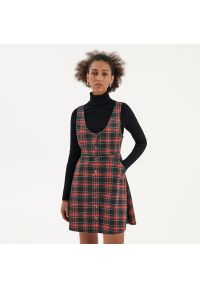 House - Sukienka mini w kratę - Wielobarwny. Długość: mini #1