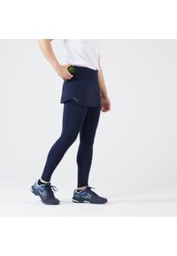 ARTENGO - Spódniczka z legginsami do tenisa damska Artengo Dry Hip Ball. Kolor: niebieski. Materiał: materiał, poliester, skóra, elastan. Sport: tenis #1
