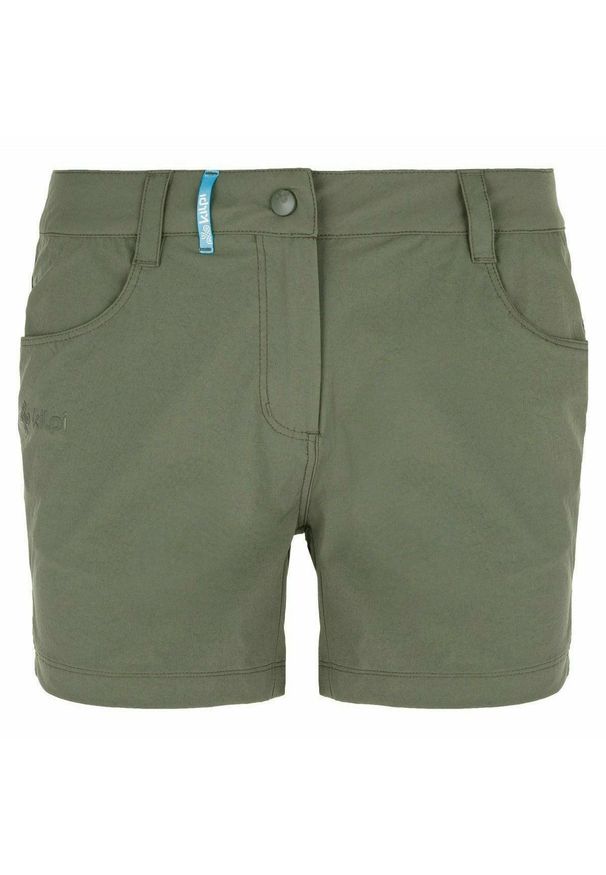Damskie lekkie Szorty Kilpi Bree. Kolor: zielony. Materiał: nylon. Sezon: lato. Sport: turystyka piesza