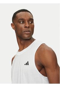 Adidas - adidas Tank top Train Essentials Feelready Training Tank Top IC6947 Biały Slim Fit. Kolor: biały. Materiał: syntetyk #5