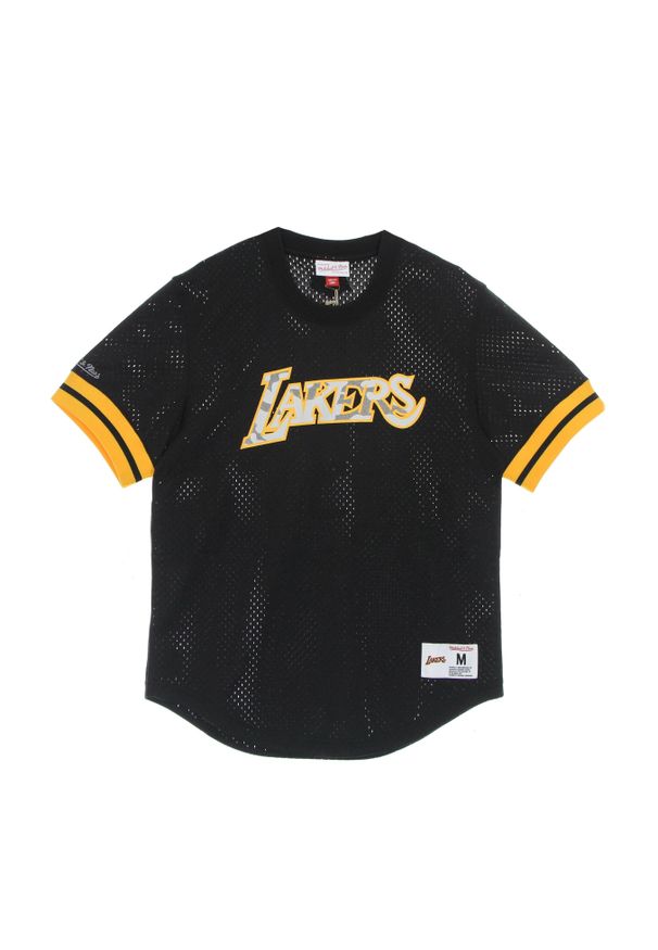 Mitchell & Ness - Jersey Los Angeles Lakers. Kolor: czarny. Materiał: jersey. Sport: koszykówka