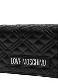 Love Moschino - LOVE MOSCHINO Torebka JC4079PP1MLA000B Czarny. Kolor: czarny. Materiał: skórzane #4