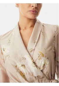 Rinascimento Sukienka koktajlowa CFC0128000003 Beżowy Regular Fit. Kolor: beżowy. Materiał: lyocell. Styl: wizytowy #2
