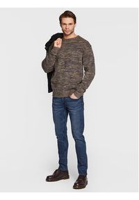 Redefined Rebel Sweter Cannon 212093 Granatowy Regular Fit. Kolor: niebieski. Materiał: bawełna #2