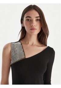 Patrizia Pepe Body 2M4504/338-J4R0 Czarny Slim Fit. Kolor: czarny. Materiał: syntetyk #3