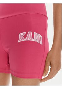 Karl Kani Szorty sportowe Small Serif 6113120 Różowy Slim Fit. Kolor: różowy. Materiał: syntetyk #3