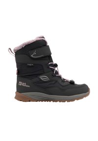 Buty dziecięce Jack Wolfskin Polar Bear-G Texapore High Vc. Okazja: na co dzień. Kolor: szary. Materiał: polar