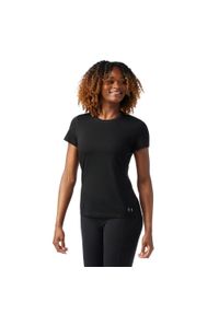 Koszulka z krótkim rękawem damska Smartwool Merino Ss Tee Women s. Kolor: czarny. Długość rękawa: krótki rękaw. Długość: krótkie
