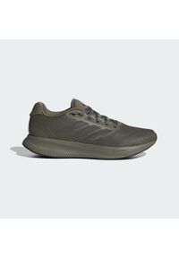 Adidas - Buty Runfalcon 5 Running. Kolor: czarny, zielony, wielokolorowy, beżowy. Sport: bieganie