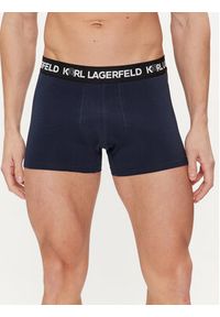 Karl Lagerfeld - KARL LAGERFELD Komplet 3 par bokserek 236M2100 Kolorowy. Materiał: bawełna. Wzór: kolorowy #6