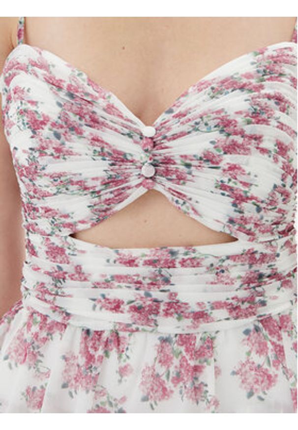 Hey Kyla Sukienka wieczorowa 5AH016HK Różowy Regular Fit. Kolor: różowy. Materiał: syntetyk. Styl: wizytowy