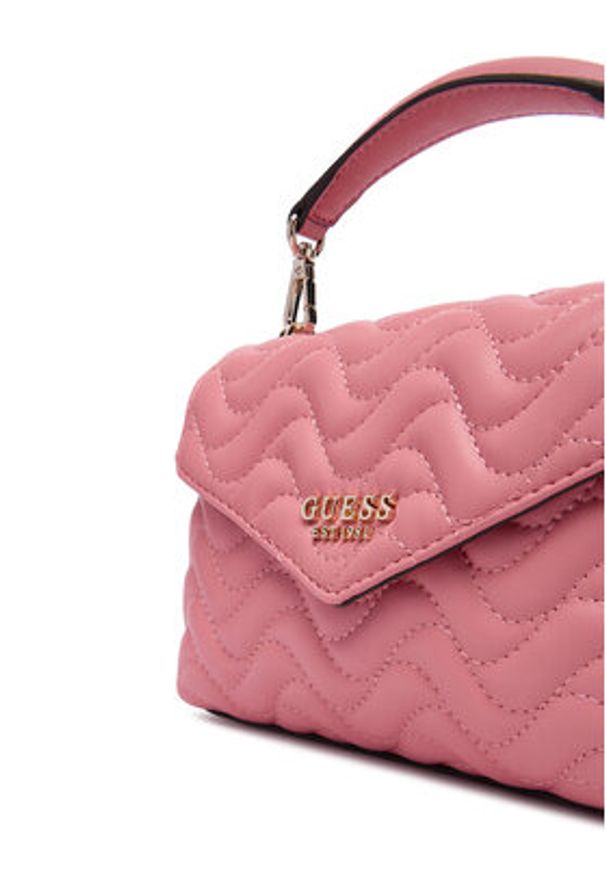 Guess Torebka HWQG96 53780 Różowy. Kolor: różowy. Materiał: skórzane