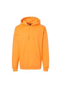 GILDAN - Bluza Z Kapturem Dla Dorosłych Unisex Softstyle Fleece Midweight. Typ kołnierza: kaptur. Kolor: czerwony