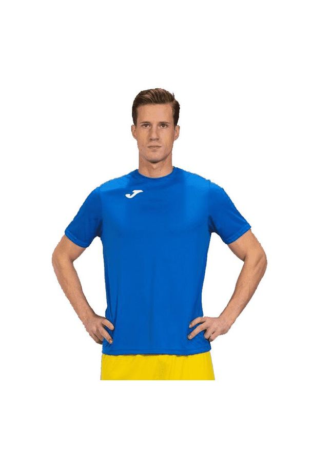 Koszulka do biegania męska Joma Combi. Kolor: niebieski. Sport: bieganie