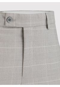 Pako Lorente - Szare spodnie garniturowe w subtelną kratę P22SF-6G-023-S-S. Kolor: szary. Materiał: poliester, elastan, wiskoza #8