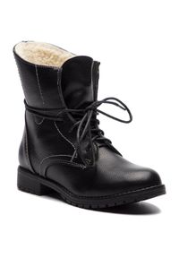Clara Barson Trzewiki WYL1623-1 Czarny. Kolor: czarny. Materiał: skóra #1