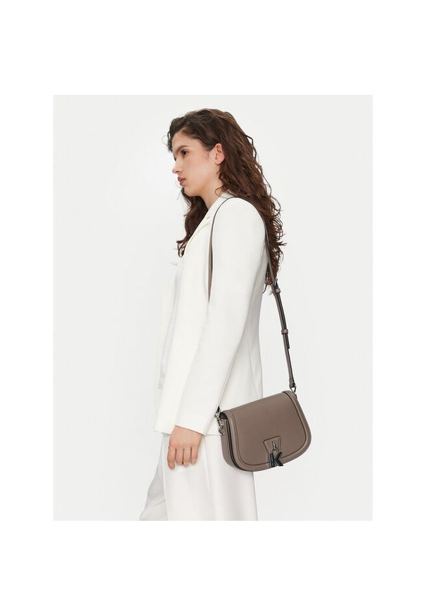 Karl Lagerfeld - Torebka KARL LAGERFELD. Kolor: szary