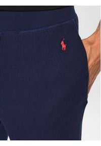 Polo Ralph Lauren Spodnie dresowe 714899616002 Granatowy Regular Fit. Kolor: niebieski. Materiał: syntetyk, bawełna #4