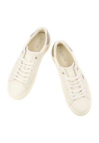 Big-Star - Trampki damskie Big Star, skóra ekologiczna sznurowany fason gruba gumowa podeszwa minimalistyczny design subtelne logo, beżowe, TT274806. Zapięcie: sznurówki. Kolor: beżowy. Materiał: guma, skóra ekologiczna #3