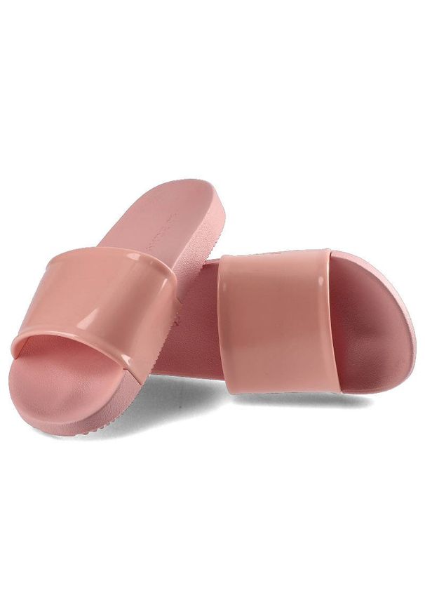 zaxy - Różowe Klapki Dzięcięce Zaxy Modne Buty Na Lato. Kolor: różowy. Materiał: guma. Sezon: lato