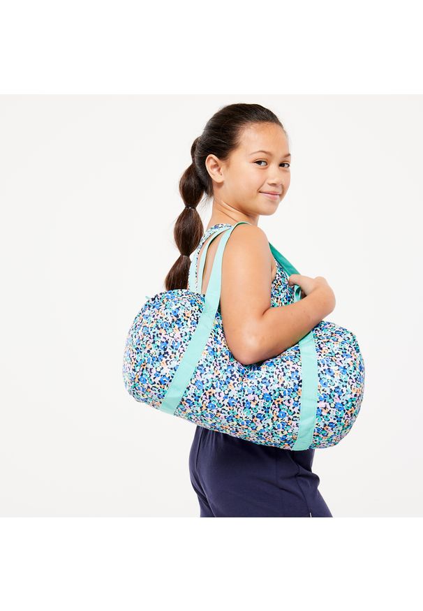 DOMYOS - Torba fitness Domyos 15 l składana. Materiał: poliester, materiał. Sport: fitness