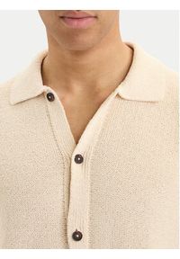 TOMMY HILFIGER - Tommy Hilfiger Koszula MW0MW42796 Kremowy Regular Fit. Kolor: kremowy. Materiał: bawełna #5