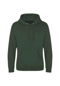 AWDIS - Męska Bluza Z Kapturem Just Hoods Graduate Heavyweight Hoodie. Typ kołnierza: kaptur. Kolor: zielony