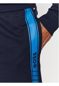 BOSS - Boss Szorty sportowe Authentic 50496771 Granatowy Regular Fit. Kolor: niebieski. Materiał: bawełna. Styl: sportowy #5