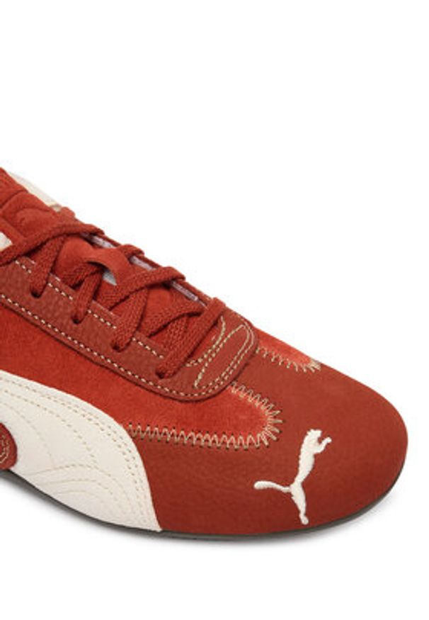 Puma Sneakersy Wine Club W 402562 07 Brązowy. Kolor: brązowy. Materiał: zamsz, skóra