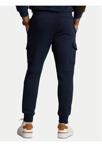 Polo Ralph Lauren Spodnie dresowe 710881522007 Granatowy Regular Fit. Kolor: niebieski. Materiał: syntetyk, bawełna #4