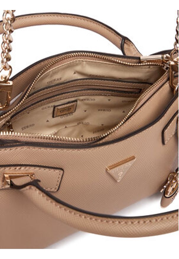 Guess Torebka Serenova HWZG80 91050 Beżowy. Kolor: beżowy. Materiał: skórzane