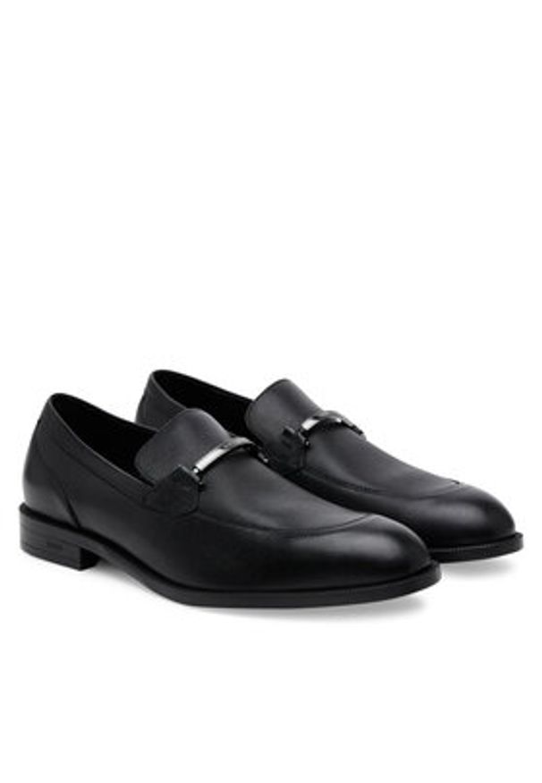 BOSS Półbuty Tayil 50536147 Czarny. Kolor: czarny. Materiał: skóra