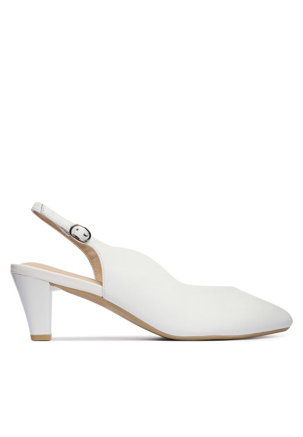 Czółenka Caprice. Kolor: biały