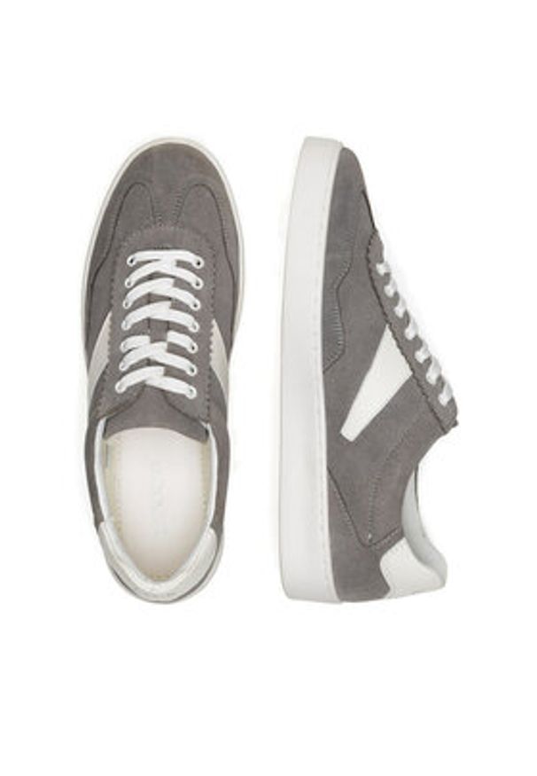 Lasocki Sneakersy WI16-REDAA-01 Szary. Kolor: szary. Materiał: skóra, zamsz