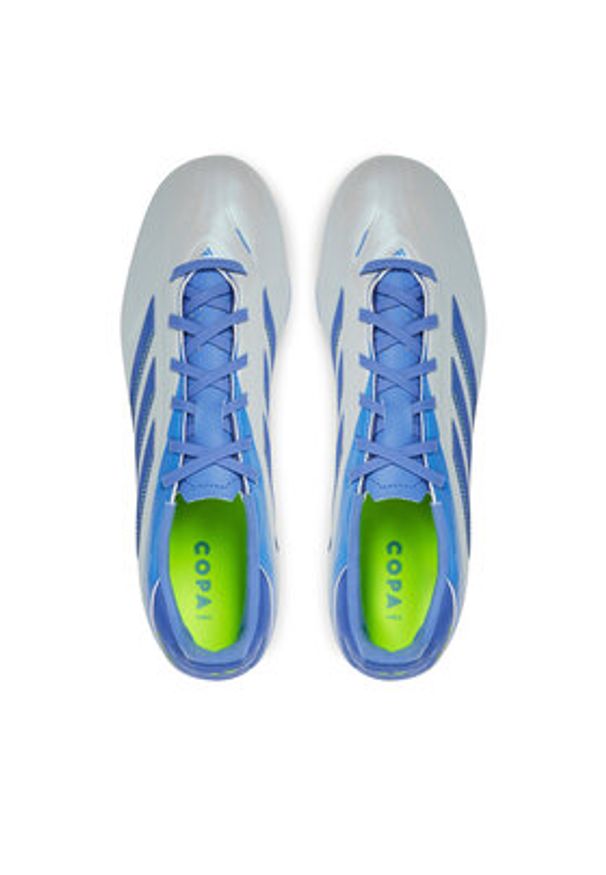 Adidas - adidas Buty do piłki nożnej Copa Pure 3 League Firm/Multi-Ground ID9050 Granatowy. Kolor: niebieski. Materiał: skóra