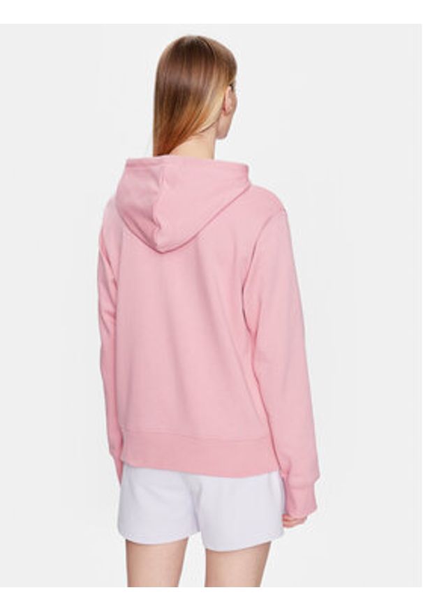 New Balance Bluza WT31533 Różowy Relaxed Fit. Kolor: różowy. Materiał: bawełna, syntetyk
