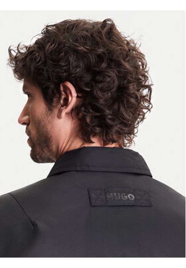 Hugo - HUGO Kurtka bomber Balamo2531 50541604 Czarny Regular Fit. Kolor: czarny. Materiał: syntetyk